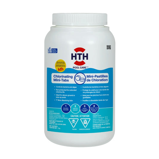 HTH™ Pool Care 1" Chlorinating Mini Tabs