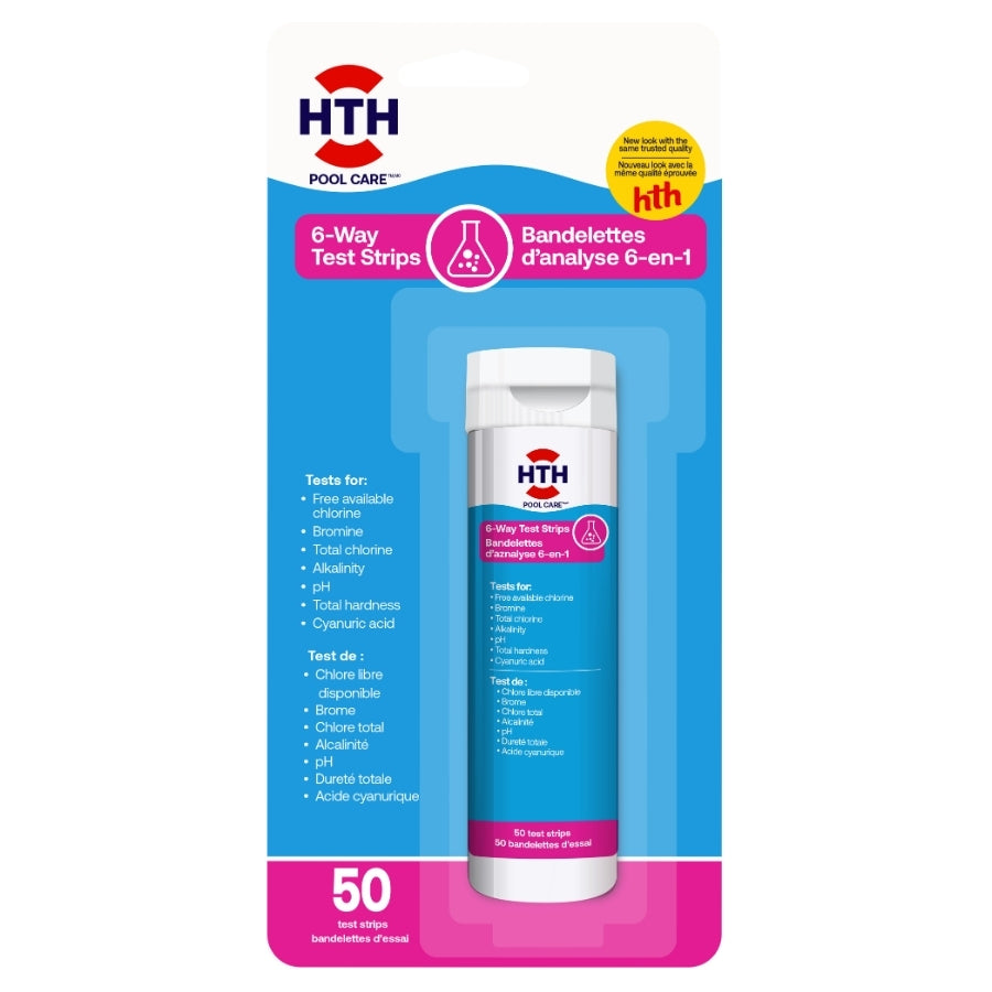 HTH™ 6-Way Test Strips