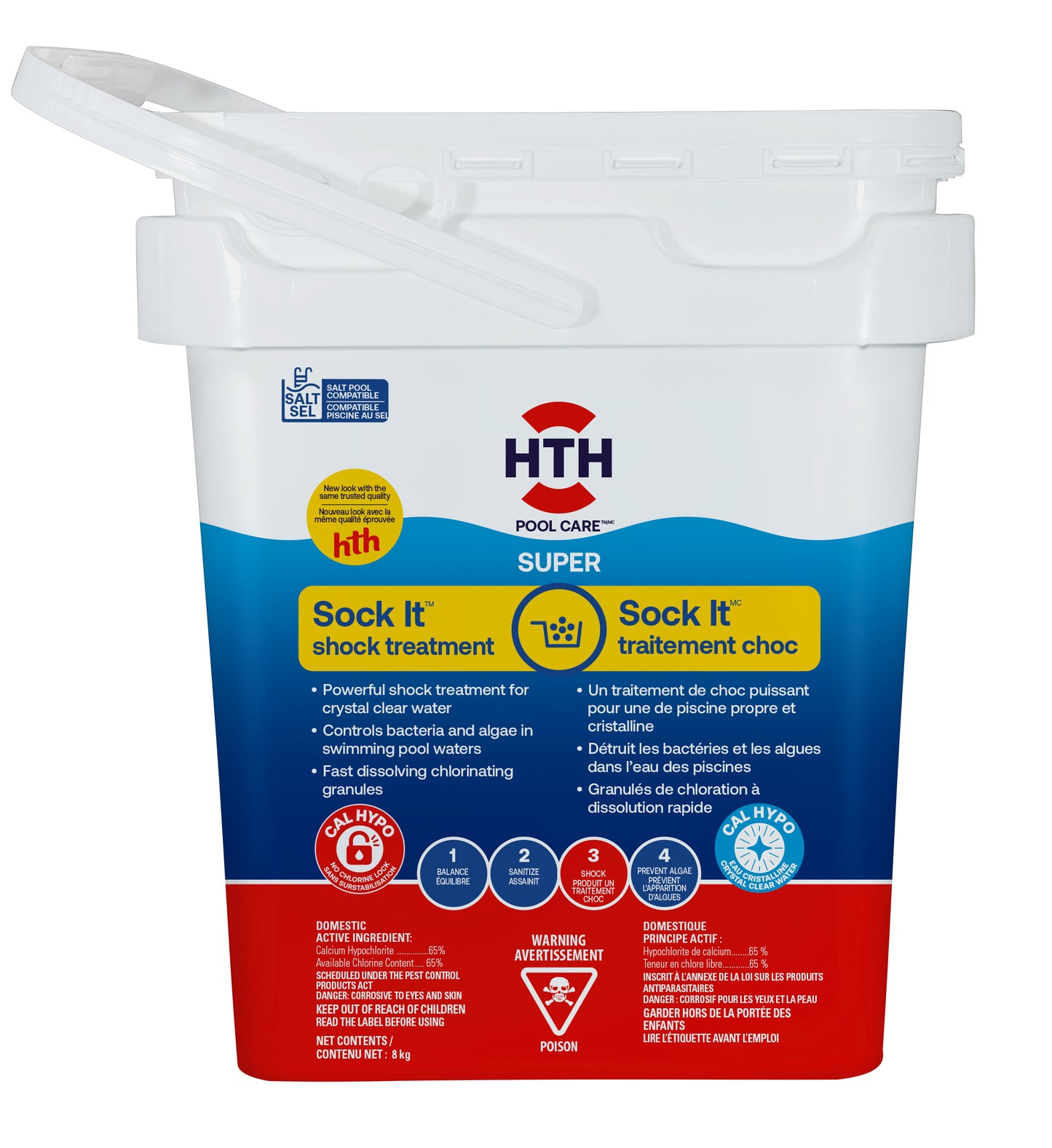 Traitement choc HTH™ Super Sock It
