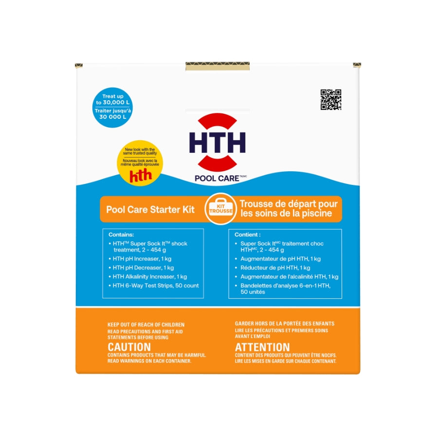 Kit de démarrage d'entretien de piscine HTH™