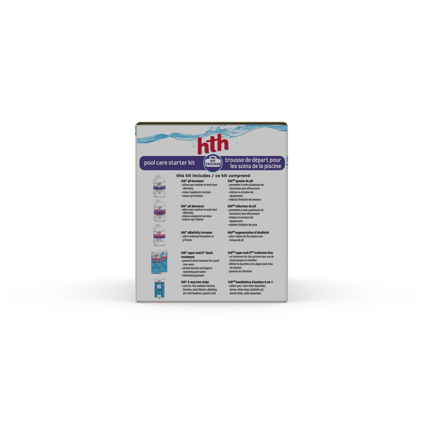 hth® pool care starter kit