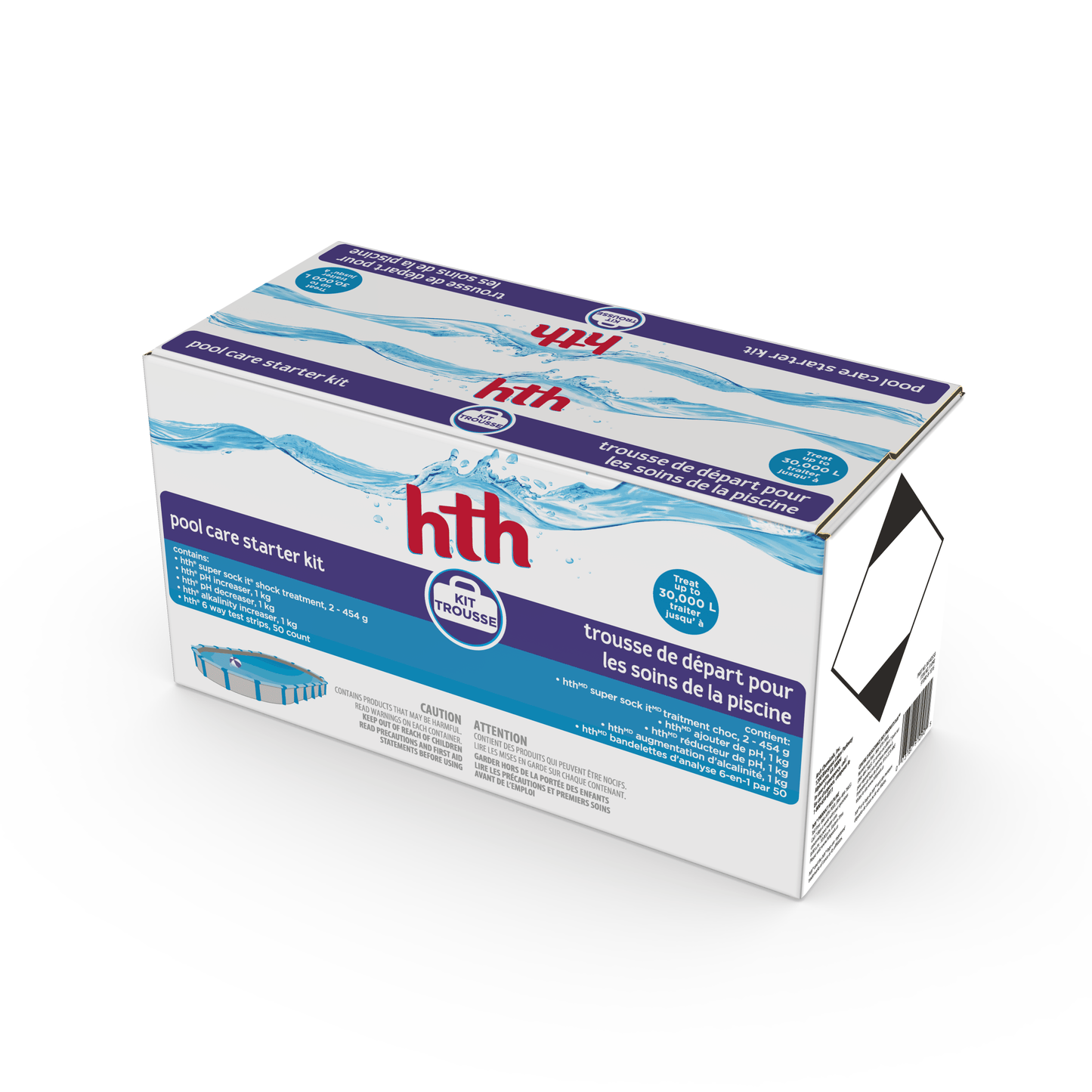 hth® pool care starter kit