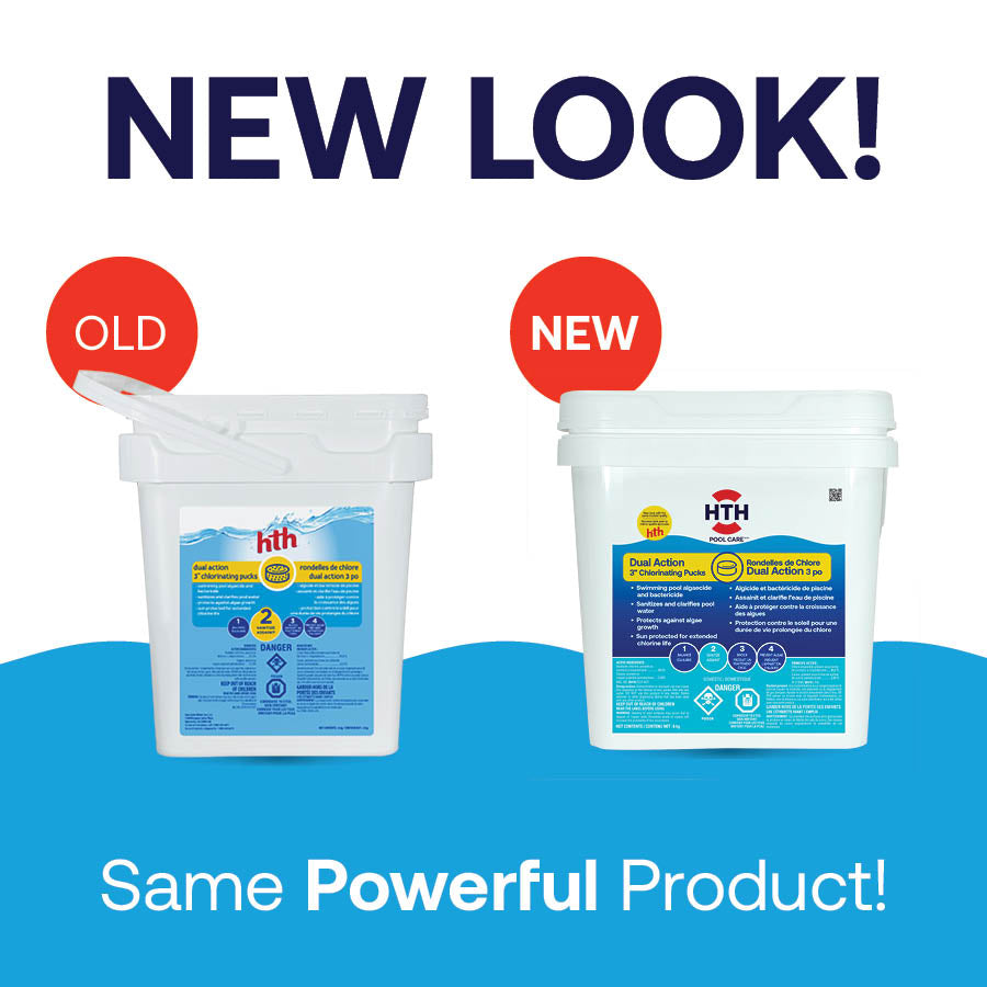 HTH™ Pool Care Dual Action 3