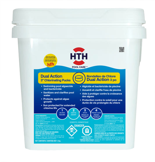 Pastilles de chloration à double action HTH™ de 3 po
