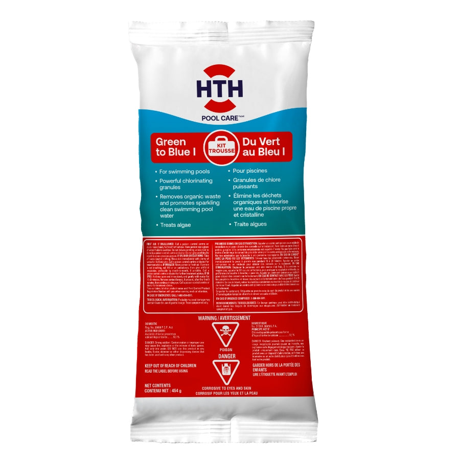 HTH™ Green to Blue Shock Treatment Kit